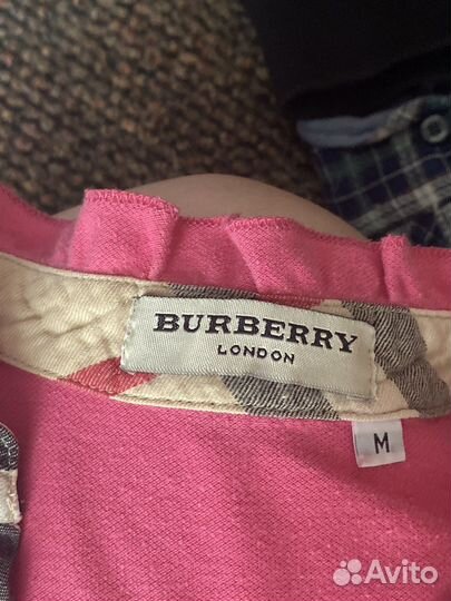 Burberry поло женское