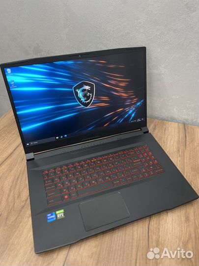Игровой ноутбук MSI katana GF76,i7 11800h,rtx 3050