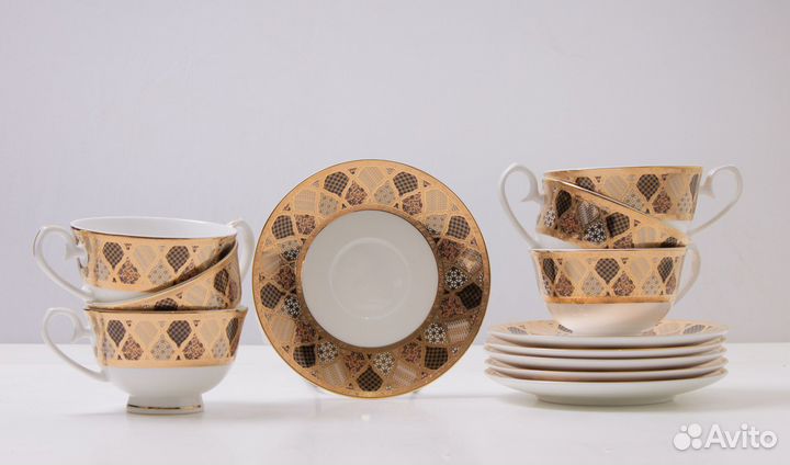 Сервиз чайный на 6 персон 17 предметов Japonica