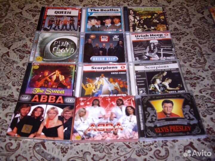 Музыкальные диски mp3