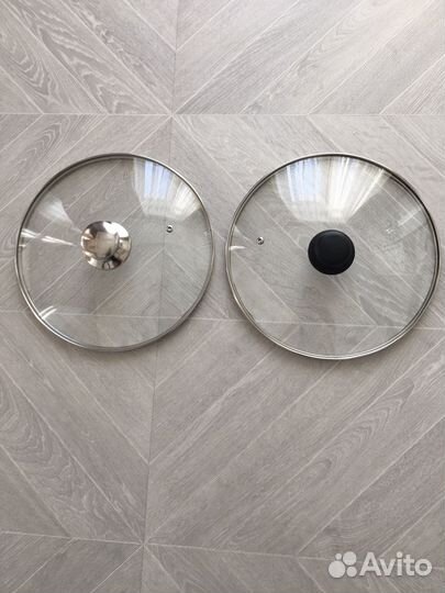 Сковорода tefal 28 см и две крышки