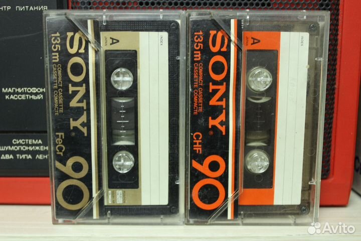 Аудиокассета sony