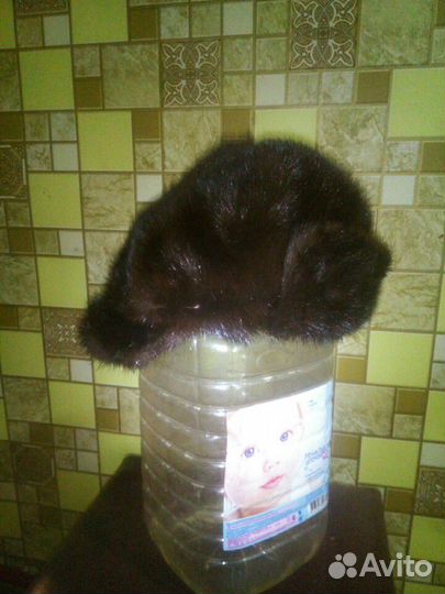 Меховая мужская кепка