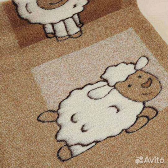 Плед из шерсти мериноса 160 190 см Овечка Шолли