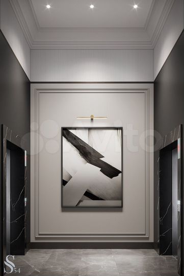 2-к. квартира, 66,4 м², 10/12 эт.