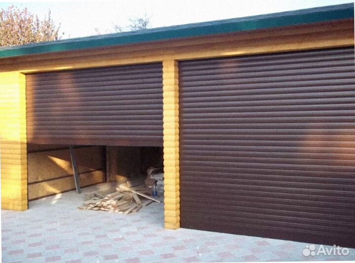 Рольставни на гараж