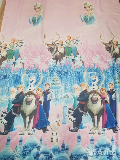 Комплект шторы и тюль в детскую