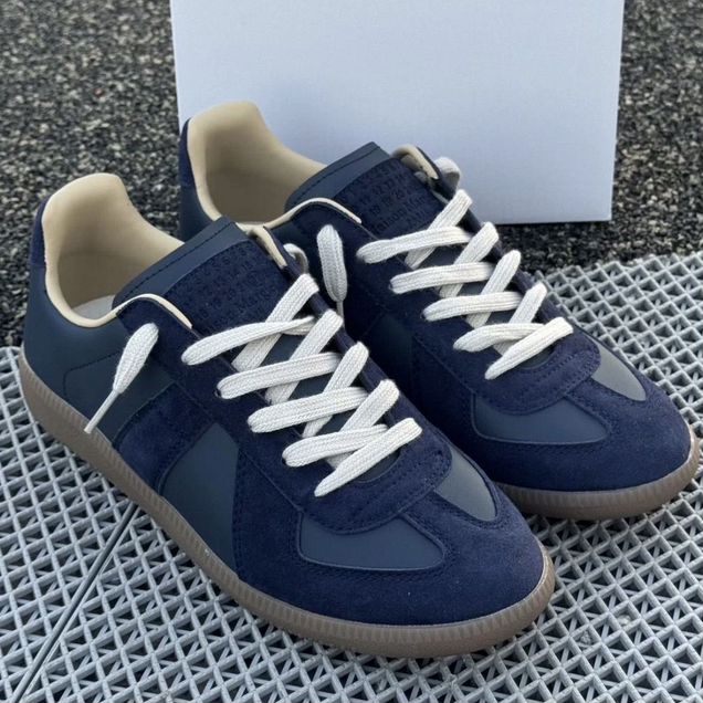 Кроссовки Maison Margiela replica синий lux