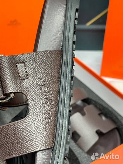 Шлепки Hermes арт О55