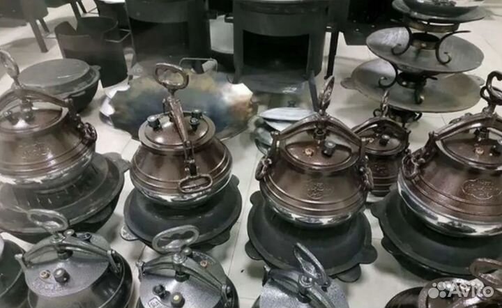 Комплект казан + печь 10 л в наличии в Ялте