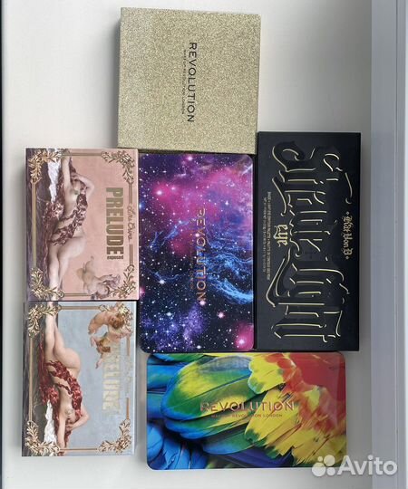 Тени Kat Von D, Revolution, Lime Crime