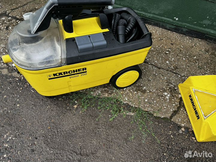 Karcher puzzi 200 и щетка karcher pw20