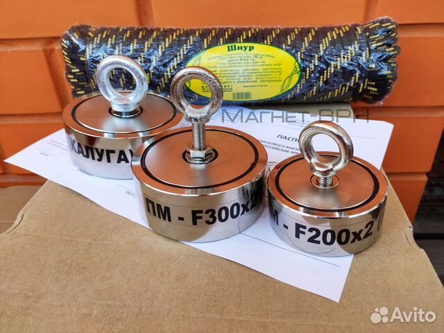 Поисковый магнит двухсторонний