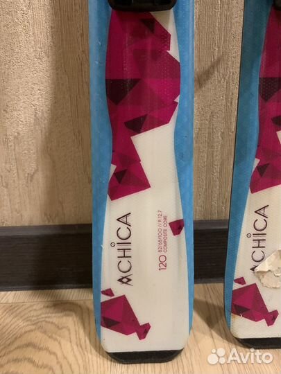 Горные лыжи с креплениями Volkl 120