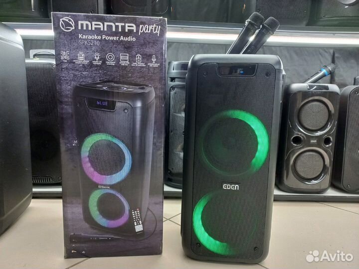 Большая блютуз колонка eden SPK5210