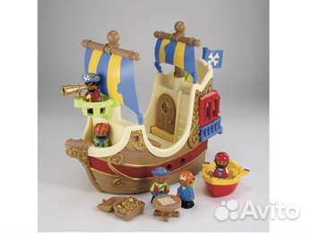 Набор игровой пиратский корабль elc