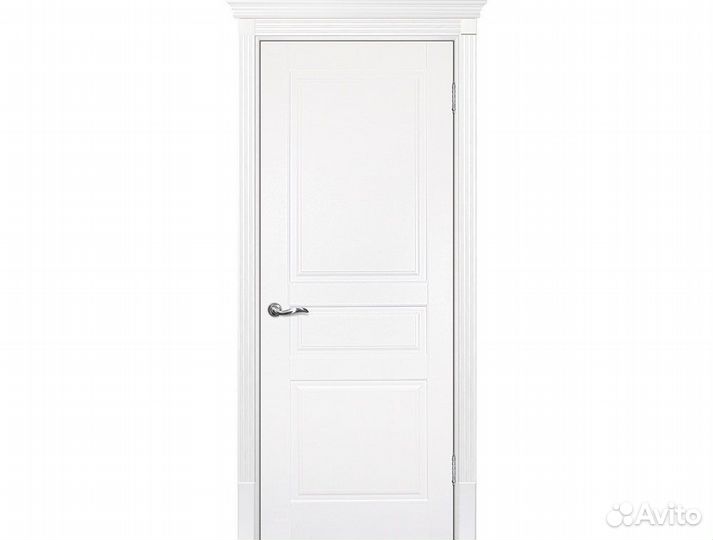 Дверь Смальта 01 Белый ral 9003 200х60см