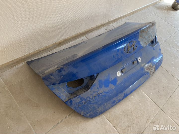 Крышка багажника на hyundai elantra 6