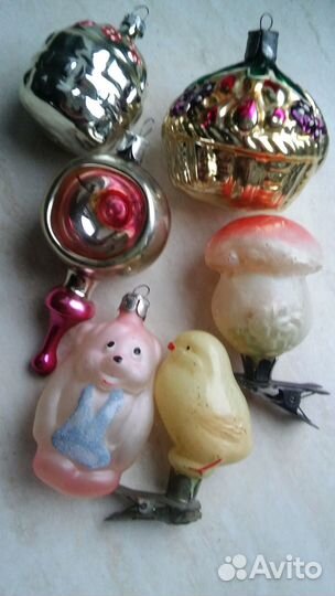Елочные игрушки СССР