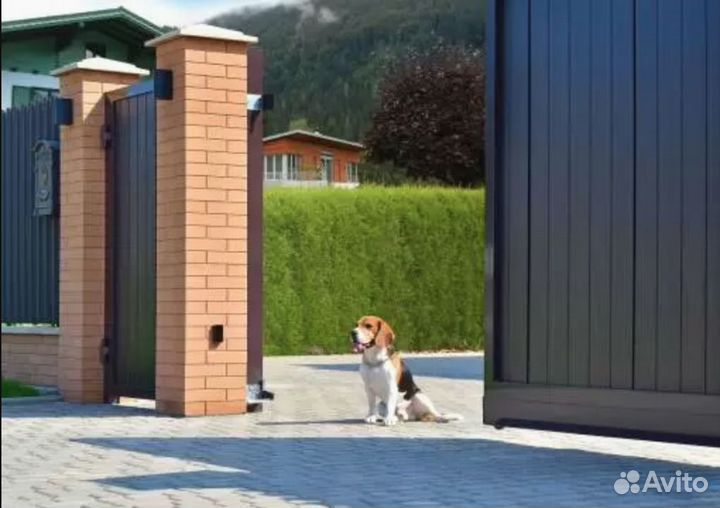 Отканые ворота от производидтеля