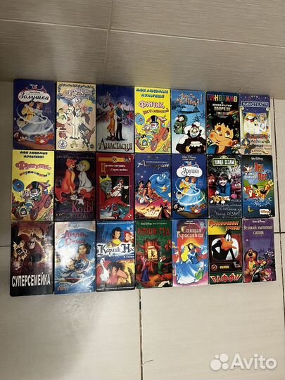 Виделкассеты мультфильмы