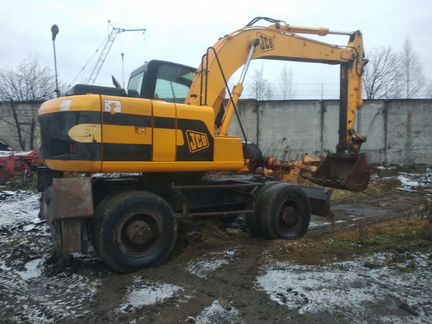 Колёсный экскаватор JCB JS 130W, 2007