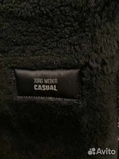 Куртка кожаная Jorg Weber размер 54
