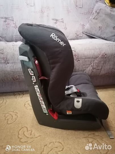 Детское авто кресло britax romer king plus
