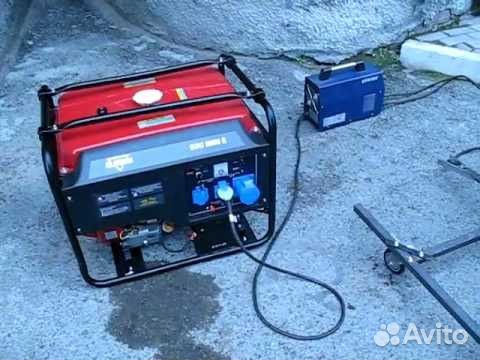 В аренду Генератор бензиновый от 2-х до 12квт 220V