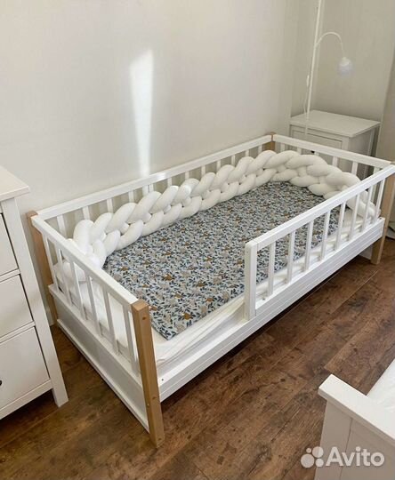 Кровать из бука Сканди В наличии