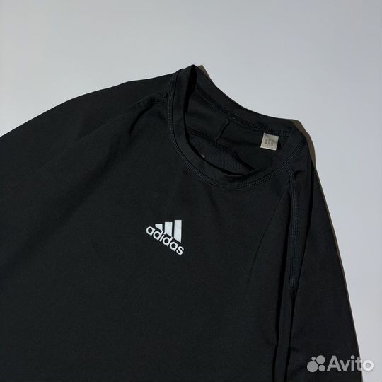 Лонгслив Adidas Techfit Black Longsleeve