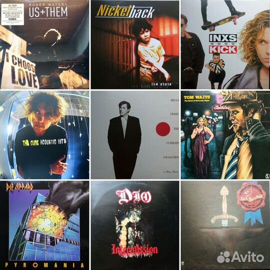 Виниловые пластинки зарубежного производства ч. 4