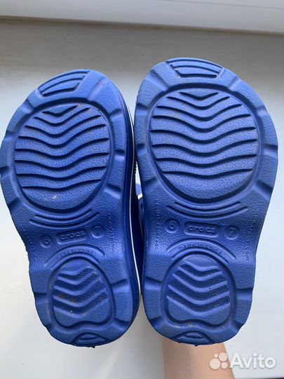 Резиновые сапоги crocs