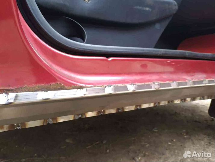 Пороги для Chevrolet Niva 1998-2020 (21236)