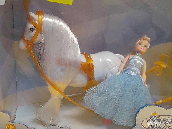 Барби с каретой новые