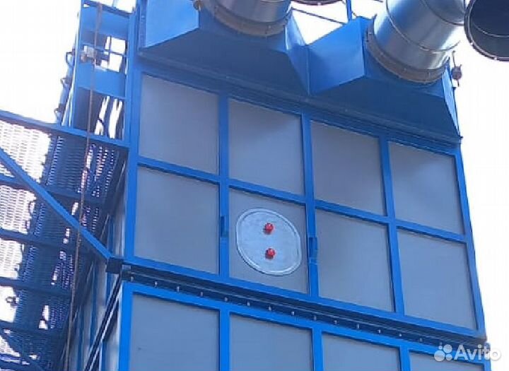 Циклоны, Бункеры, фильтровальные модули, эстакады