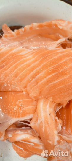 Обрезь Лосося Свежая