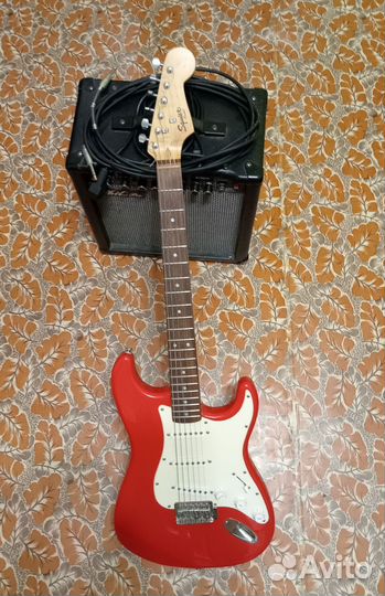 Электрогитара и комбарь