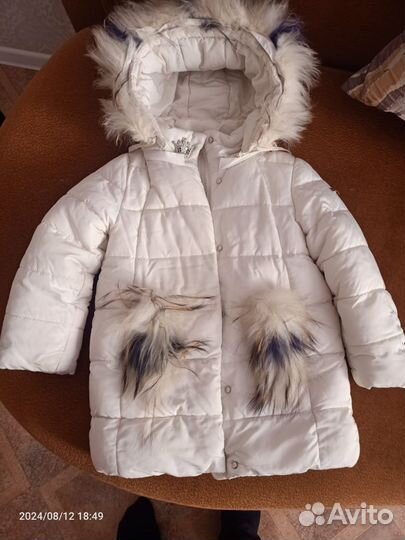 Пуховик для девочки