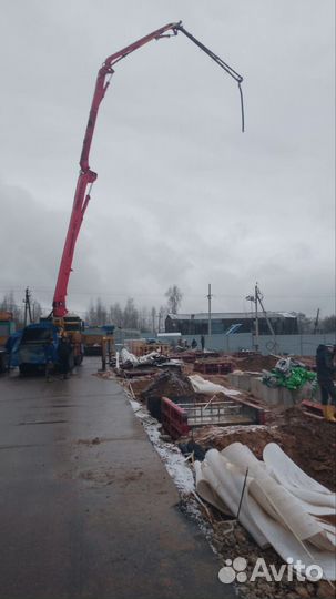 Услуги/ аренда автобетононасоса