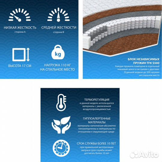 Матрас Лана 160х200