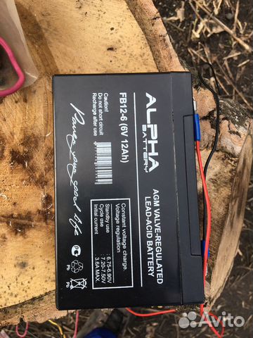 Аккумулятор 6 вольт