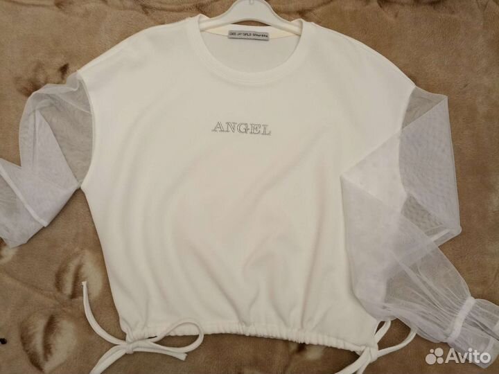 Блузка белая для девочки