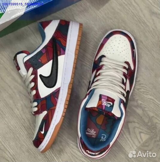 Кроссовки Nike SB Dunk Low Pro Parra Abstract