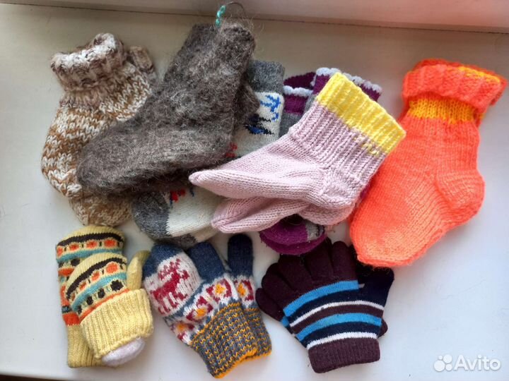 Шерстяные носки детские