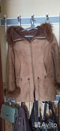 Дубленка натуральная женская 46 48