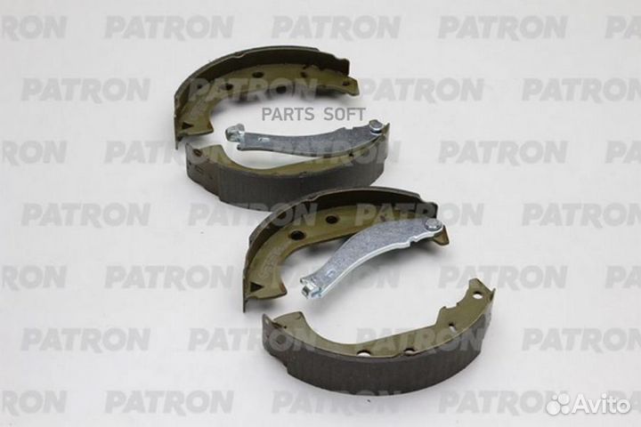 Patron PSP128 Колодки тормозные барабанные fiat: s