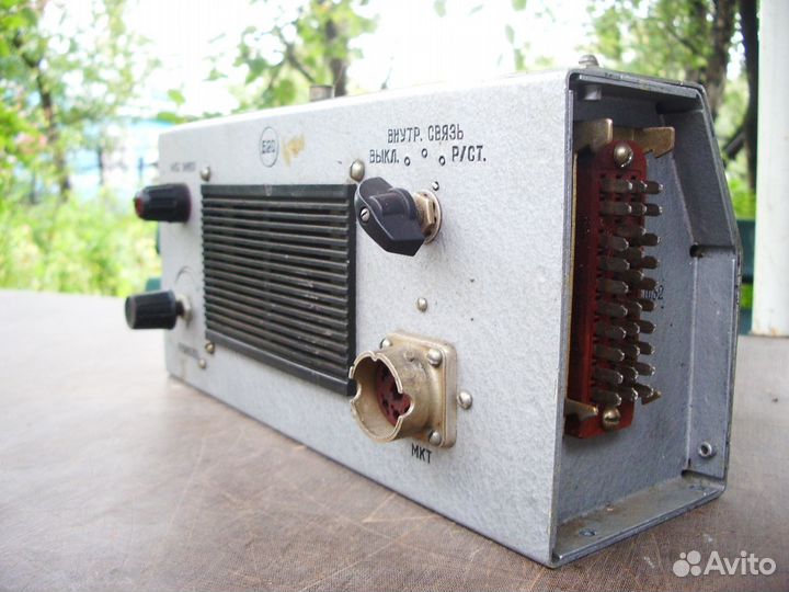 Радиостанция Р-409. Щит водителя