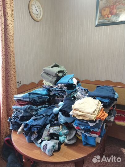 Детские вещи 3 больших пакета