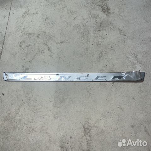 Металл Накладка На Порог Передняя Lancer Cedia